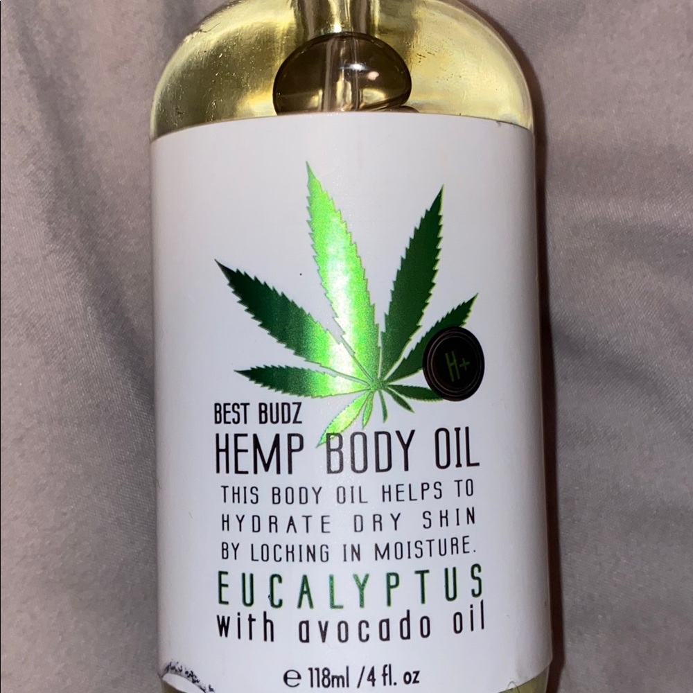 New Best Budz Hemp Body Oil